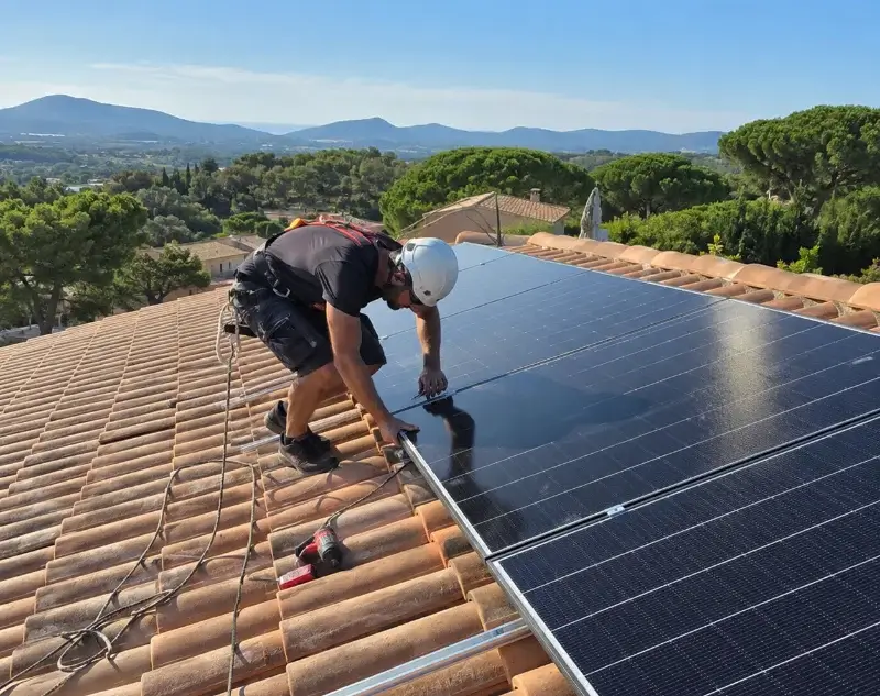 Installateur panneaux solaires Les Cassés — pose photovoltaïque sur toiture