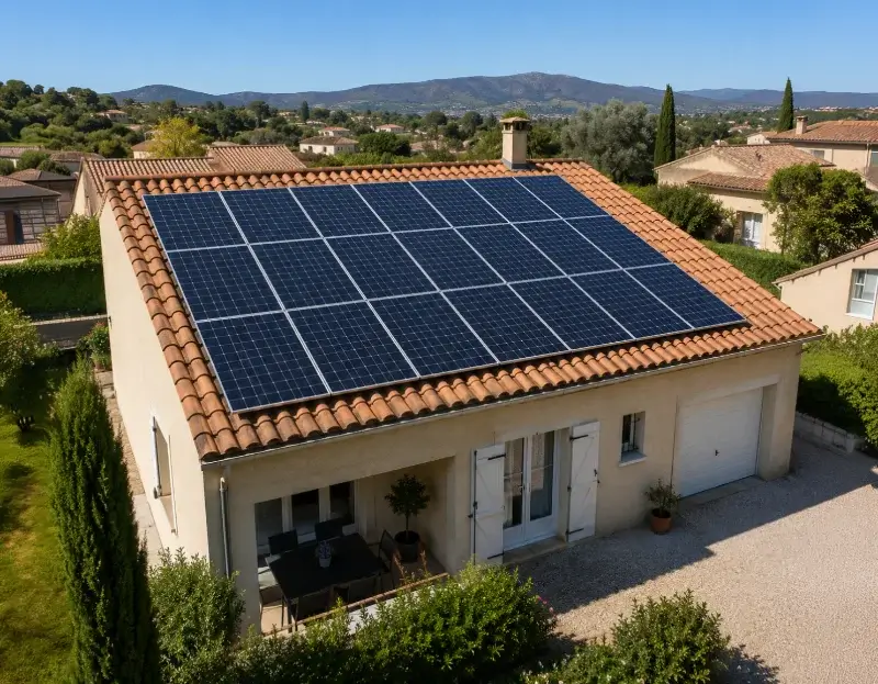 Prime à l'autoconsommation panneaux solaires Les Cassés — aide financière de l'État